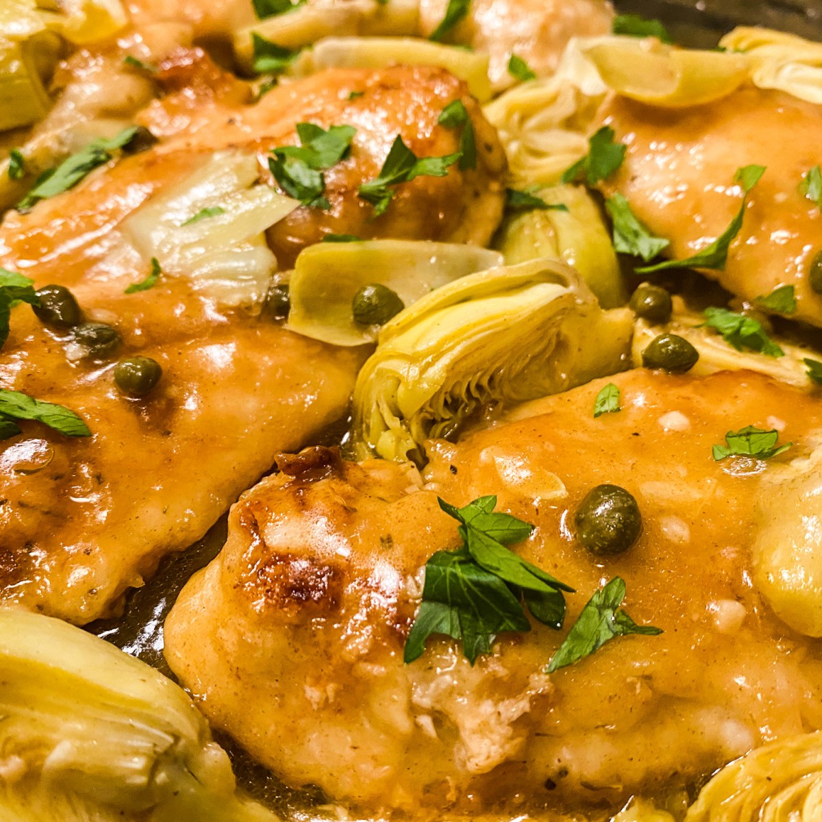 Lemon Artichoke Chicken&nbsp;Piccata